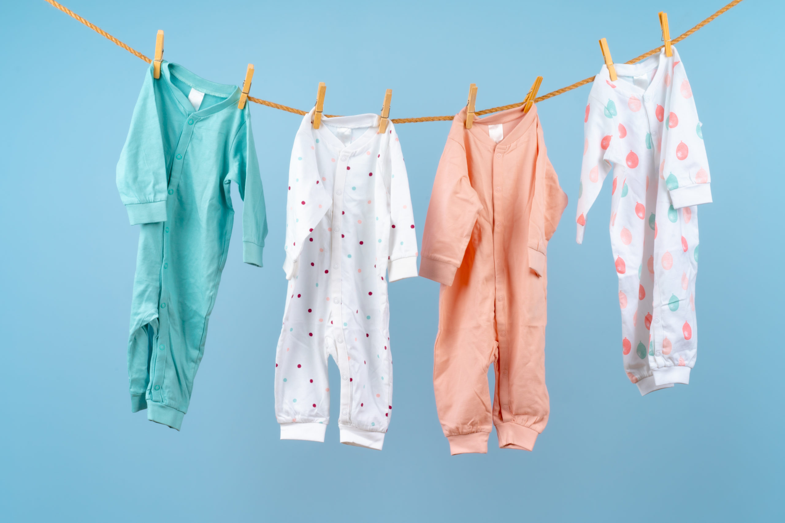 cara cuci baju bayi dan menjemurnya